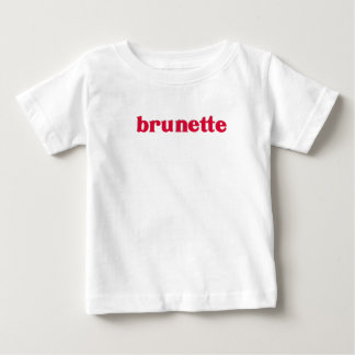 Camiseta Para Bebê vermelho
