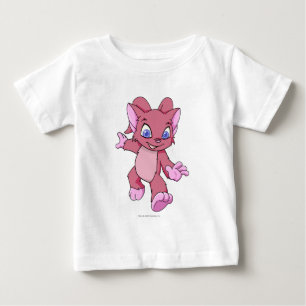 Camiseta Para Bebê Vermelho de Acara