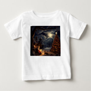 Camiseta Para Bebê Véspera de Natal 2