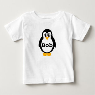 Camiseta Para Bebê Veste de Gerber do partido do pinguim