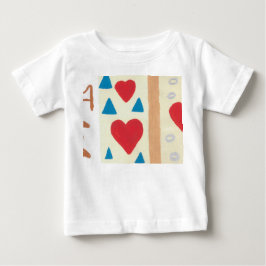 Camiseta Para Bebê Vestido Infantil Amor Caminho Ruffle