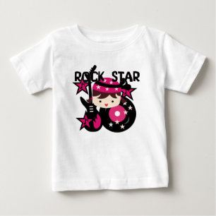 Camiseta Para Bebê Vestido sem mangas para bebê de menina estrela do 