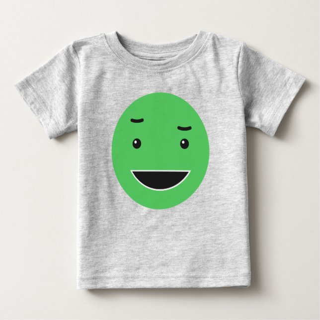 Camiseta Para Bebê Vestuário bonito (Frente)
