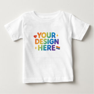 Camiseta Para Bebê Vestuário Personalizável | DESIGN AQUI
