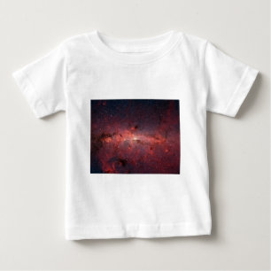 Camiseta Para Bebê Via Látea Centro Galáctico, Estrelas, Nuvens, Clus