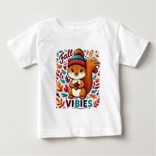 Camiseta Para Bebê Vibes de outono 3