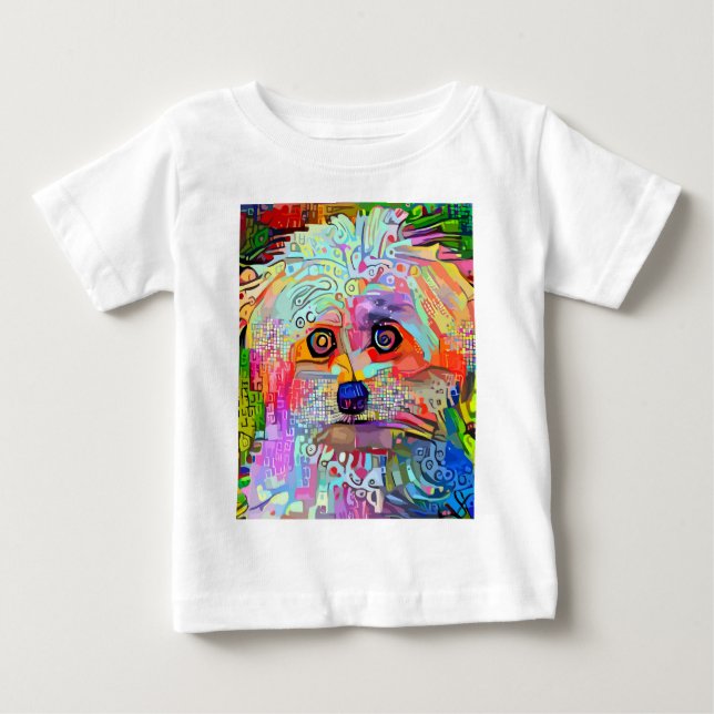 Camiseta Para Bebê Vibes em Paw-sitive (Frente)