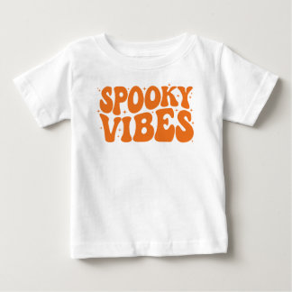 Camiseta Para Bebê Víbias Adormecidas Spooky, Halloween