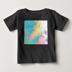 Camiseta Para Bebê Víblias Tropicais Palmeiras