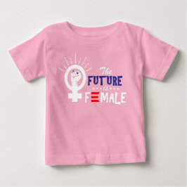 Camiseta Para Bebê Vice-Presidente Kamala Harris Futuro é Mulher