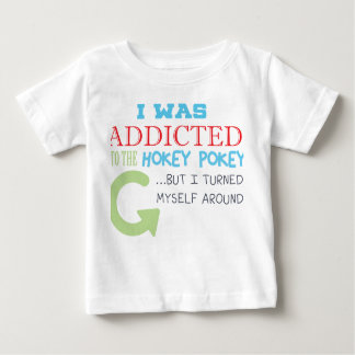 Camiseta Para Bebê Viciado ao pokey do hokey