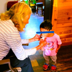 Camiseta Para Bebê Viciado em T-Shirt da vovó