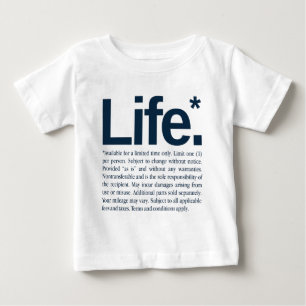 Camiseta Para Bebê Vida*