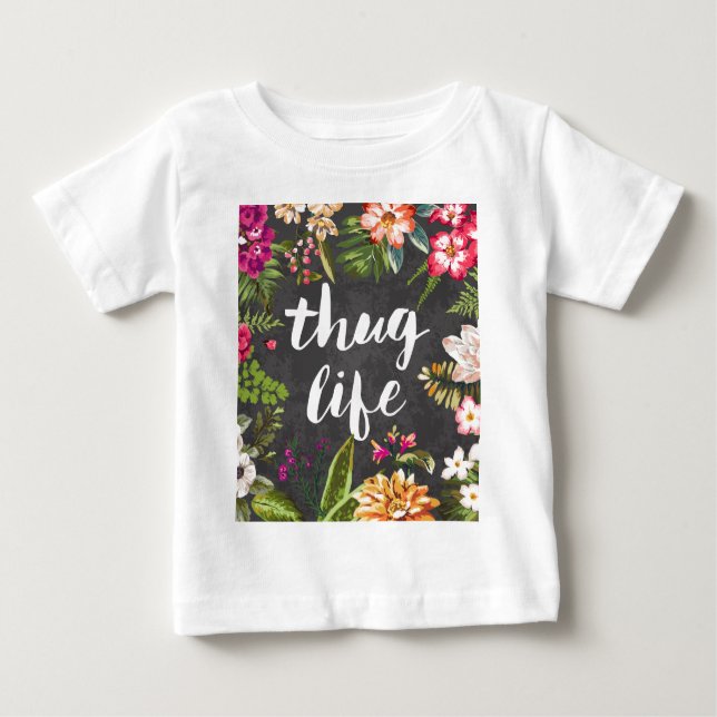 Camiseta Para Bebê Vida do vândalo (Frente)