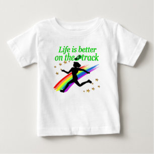 CAMISETA PARA BEBÊ VIDA VERDE É MELHOR NO DESIGN DE TRILHA