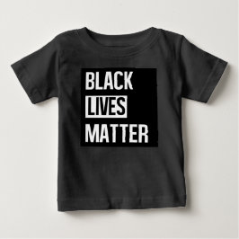 Camiseta Para Bebê Vidas Negras Importam