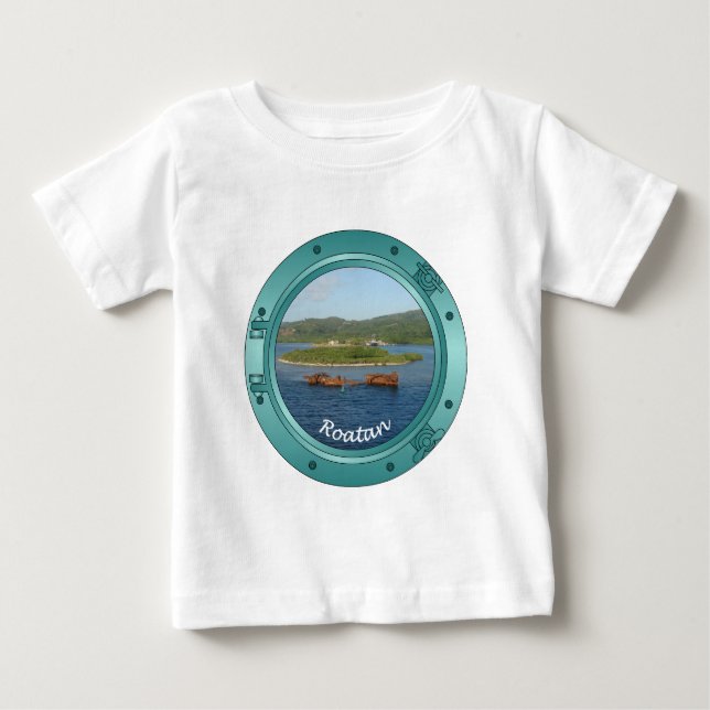 Camiseta Para Bebê Vigia de Roatan (Frente)