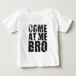 Camiseta Para Bebê Vindo em mim Bro