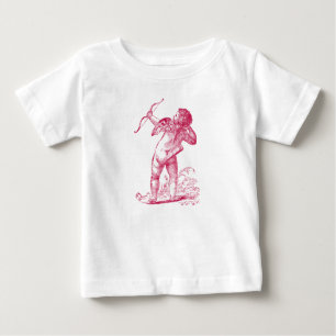 Camiseta Para Bebê Vintage Cupid