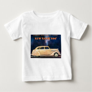 Camiseta Para Bebê Vintage novo de Nash 400 - o carro novo o mais