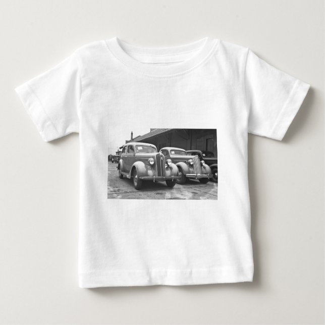 Camiseta Para Bebê Vintage Packards (Frente)
