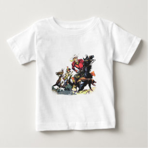 Camiseta Para Bebê Vintage Red Ryder