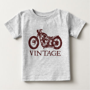 Camiseta Para Bebê Vintage Triumph