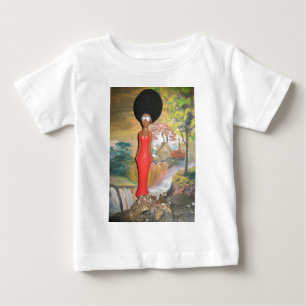 Camiseta Para Bebê vintage verão Red.png
