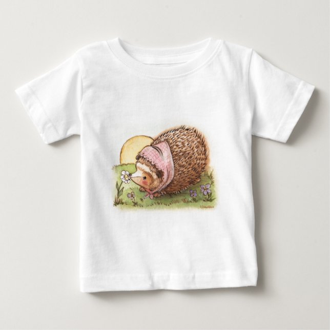 Camiseta Para Bebê Violet the Hedgehog (Frente)