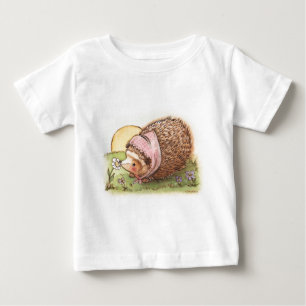 Camiseta Para Bebê Violeta o ouriço