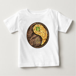 Camiseta Para Bebê Virgem & Dragão de Fogo