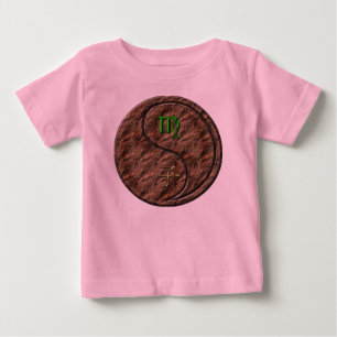Camiseta Para Bebê Virgo & Earth Rat