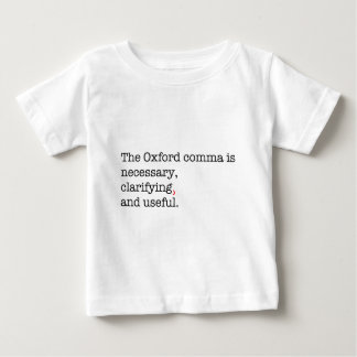 Camiseta Para Bebê Vírgula de Pro-Oxford