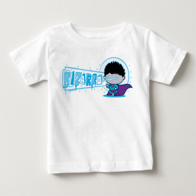 Camiseta Para Bebê Visão Ártico de Chibi Bizarro (Frente)