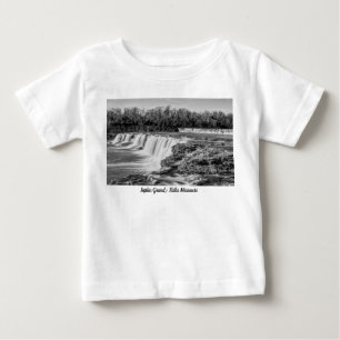 Camiseta Para Bebê Visão geral do Joplin Grand Falls