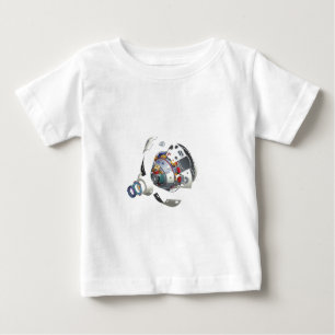 Camiseta Para Bebê Vista explodida de Orion