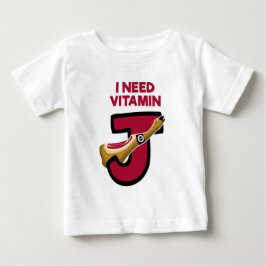 Camiseta Para Bebê Vitamina J