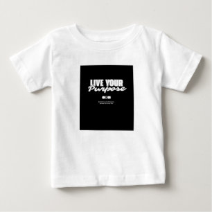 Camiseta Para Bebê Viva seu propósito