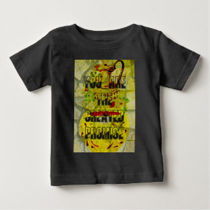 Camiseta Para Bebê Você é a promessa criada
