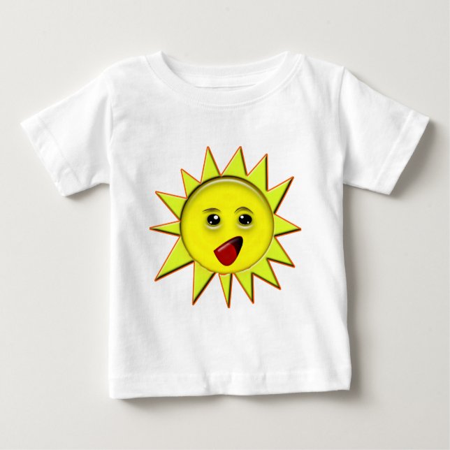 Camiseta Para Bebê Você é meu sol (Frente)