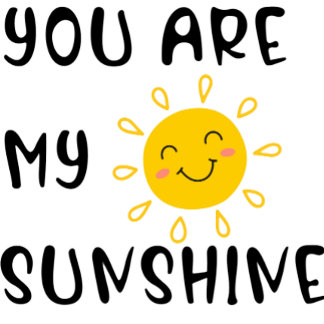 Camiseta Para Bebê Você É Meu Sol