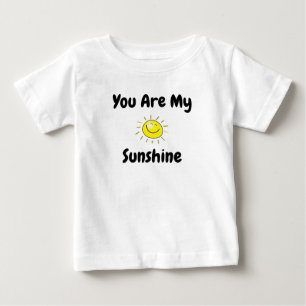 Camiseta Para Bebê Você É Meu Sol