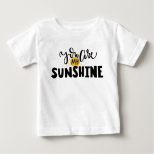 Camiseta Para Bebê Você é meu sol