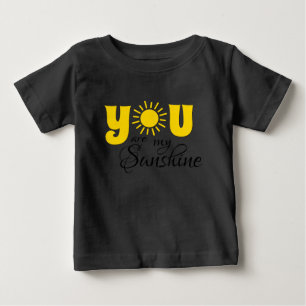 Camiseta Para Bebê Você é meu sol