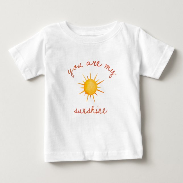 Camiseta Para Bebê Você É Minha Arte De Citação (Frente)
