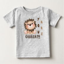 Você é o Grande Camiseta do Bebê Lion Cute