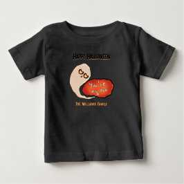 Camiseta Para Bebê Você é o meu Boo | Família Bonita de Halloween