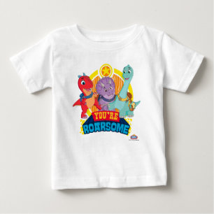Camiseta Para Bebê Você é Roarsome Dino Ranch