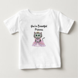 Camiseta Para Bebê Você é uma Princesa Linda