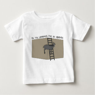 Camiseta Para Bebê Você, Ladder Goat, Tão Random